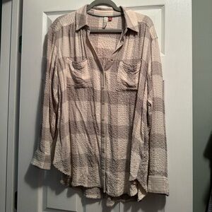 Anthropology Pilcro Blouse Size Medium